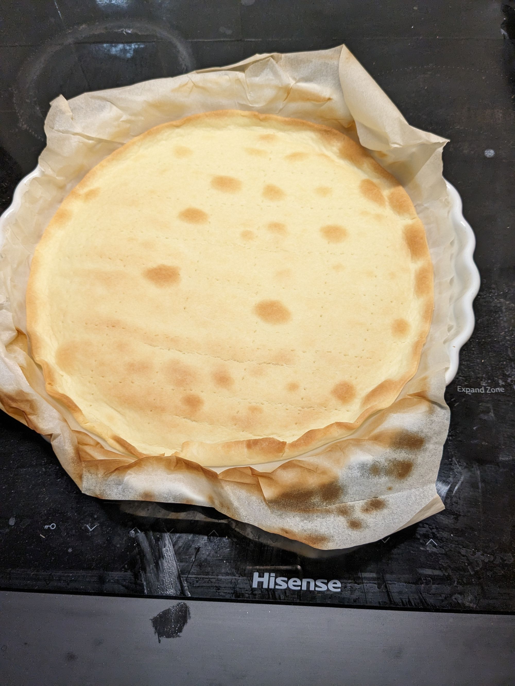 Tarte à la tomate et aux courgettes au pavé de brebis